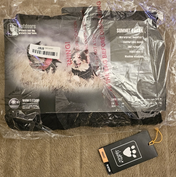 NEW in packaging Hurtta Summit Parka winter coat for dogs in size 28 - Picture 5 of 12